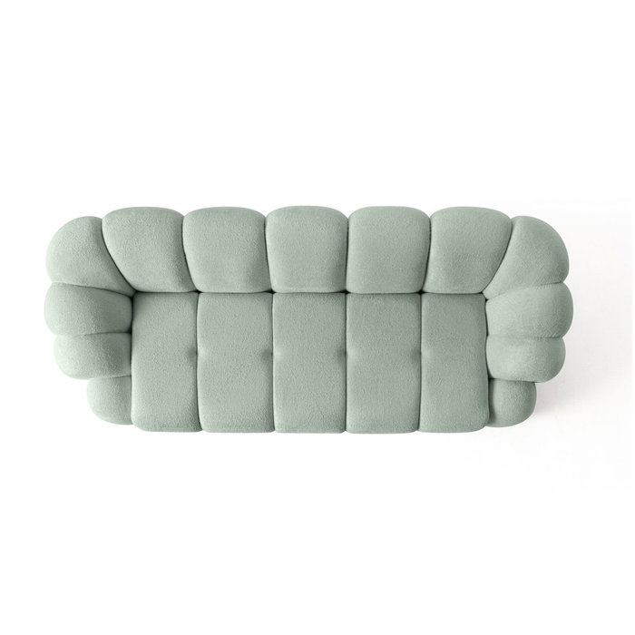 Atelier Del Sofa Octavio - Sofá de 3 plazas Turquesa Atelier Del Sofa Octavio - Sofá de 3 plazas Turquesa